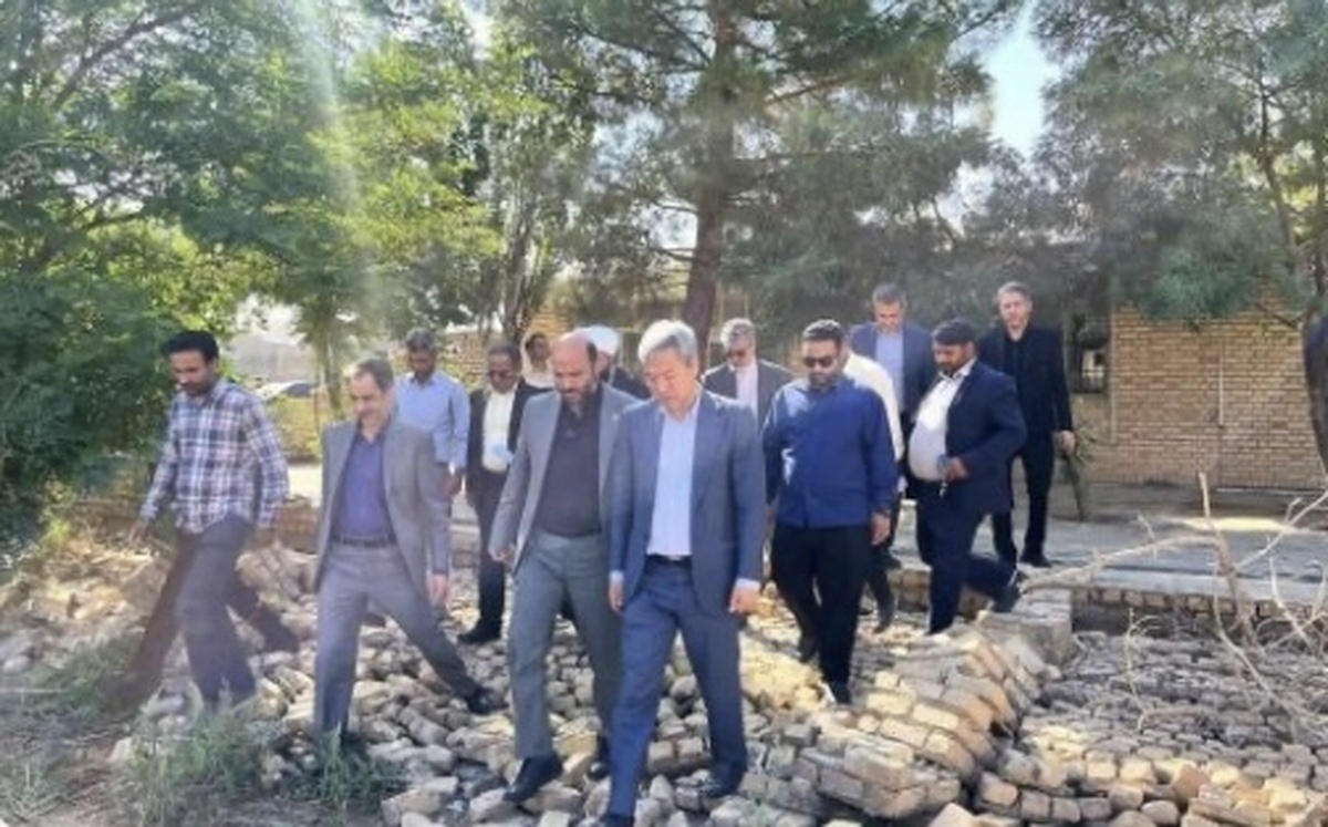 بازدید از مدارس آسیب‌دیده زلزله شهرستان کاشمر  تاکید بر تسریع در مقاوم‌سازی و بازسازی مدارس آسیب‌دیده