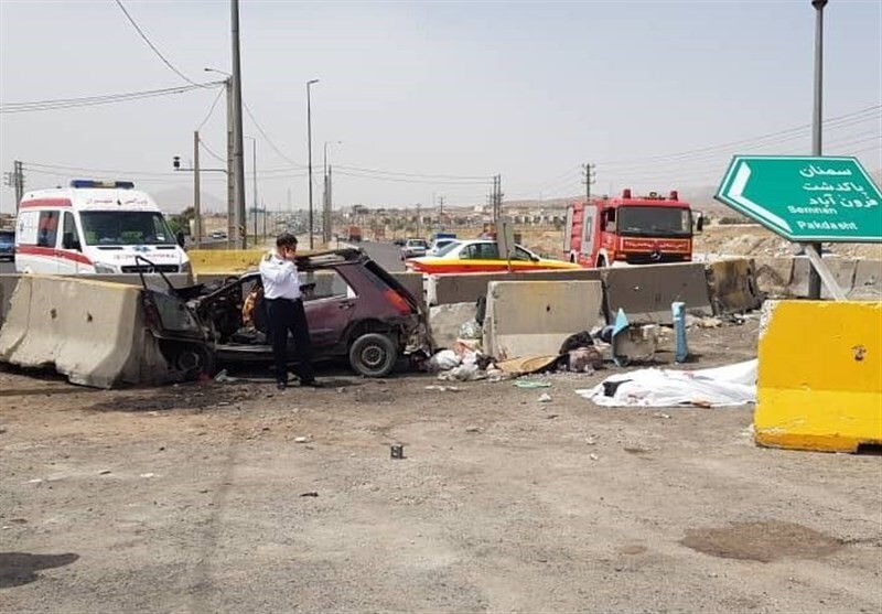 تصادف مرگبار در جاده خاوران