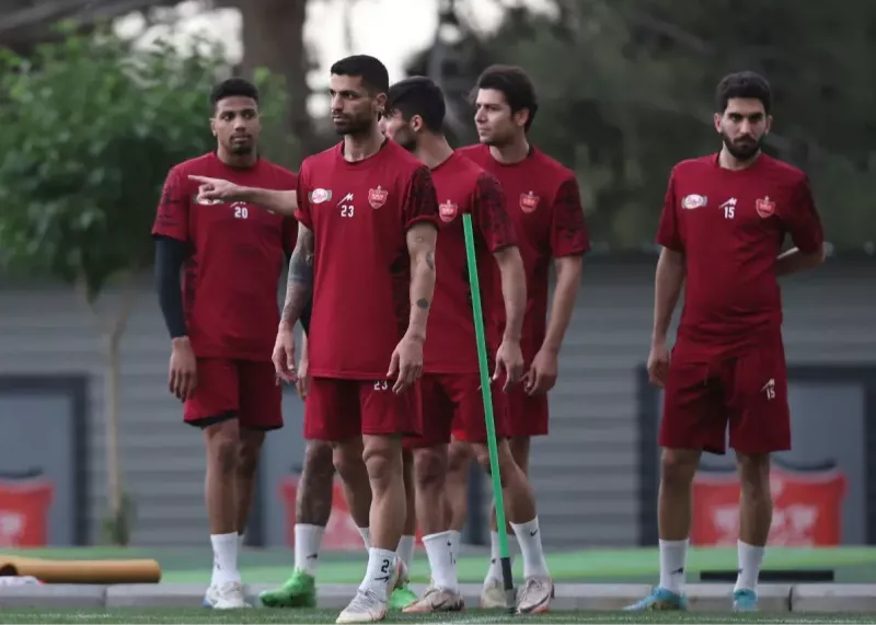 برگزاری تمرین پرسپولیس با سه بازیکن مصدوم