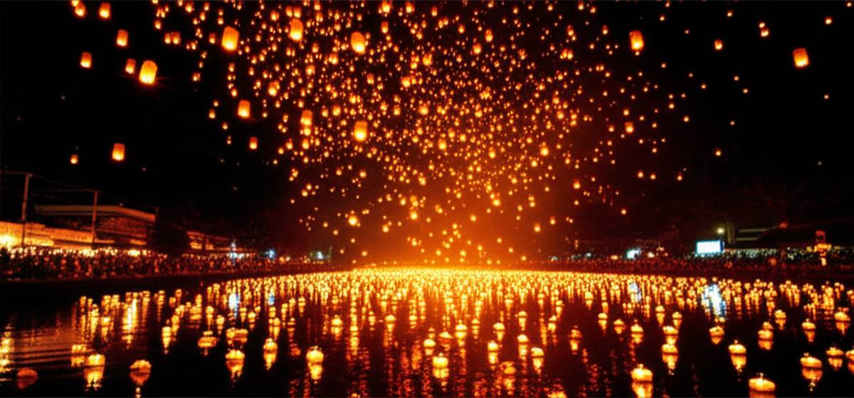 جشن نور تایلند Yi Peng & Loi Krathong