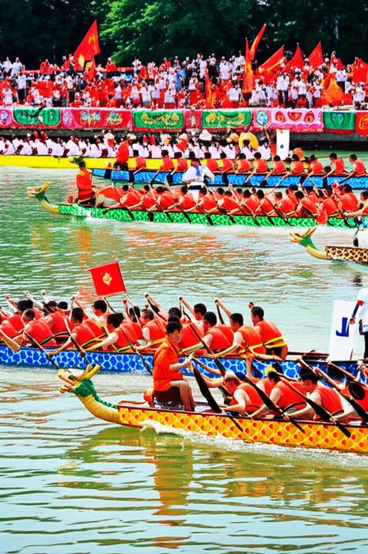 جشنواره قایقرانی اژدها