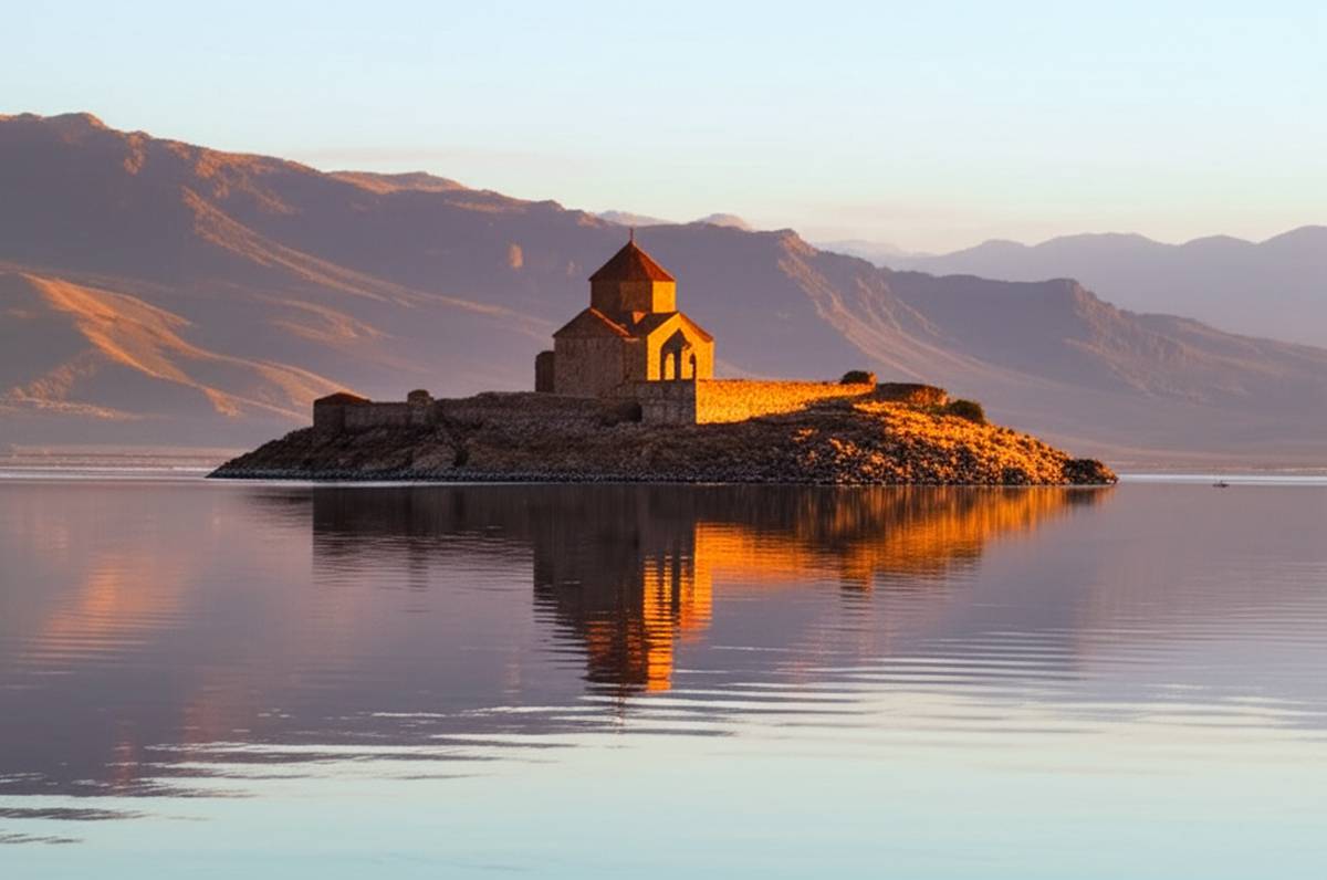 جزیره آکدامار کجاست؟