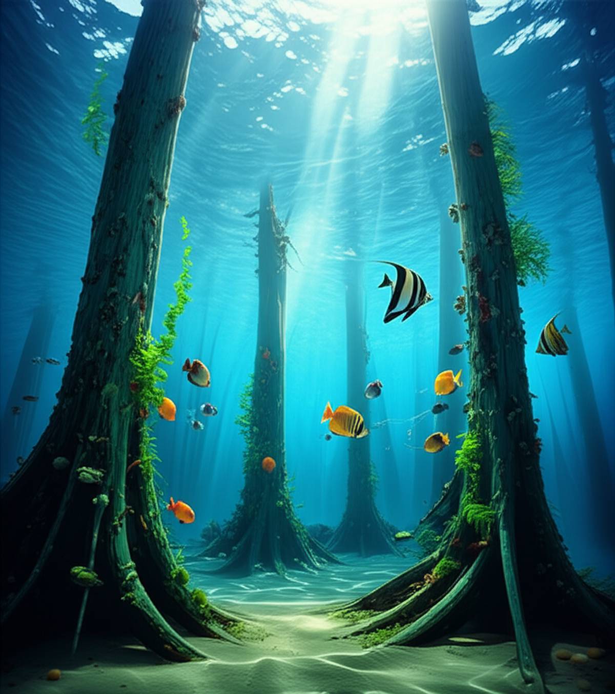 جنگل های زیر آب