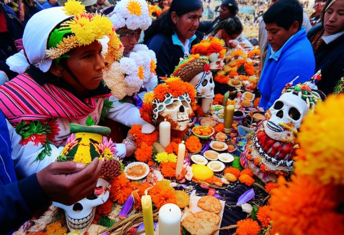 جشن روز جمجمه در بولیوی
