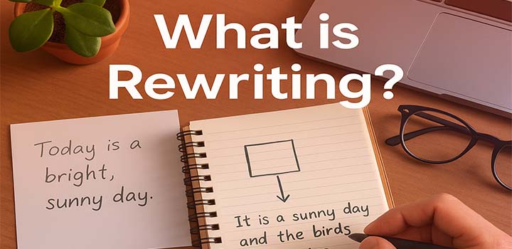 بازنویسی چیست با مثال