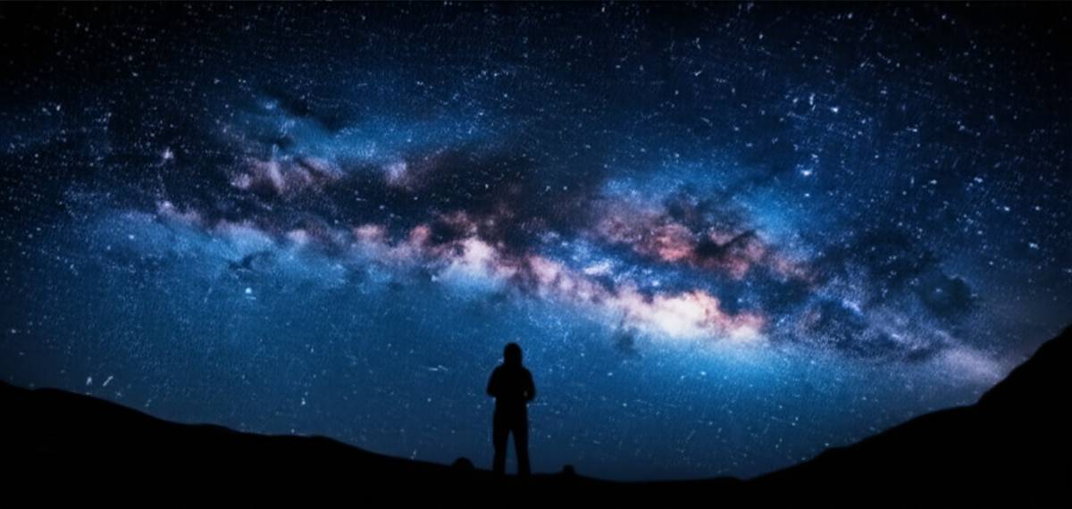 چگونه با کهکشان راه شیری در شب جهت یابی کنیم؟