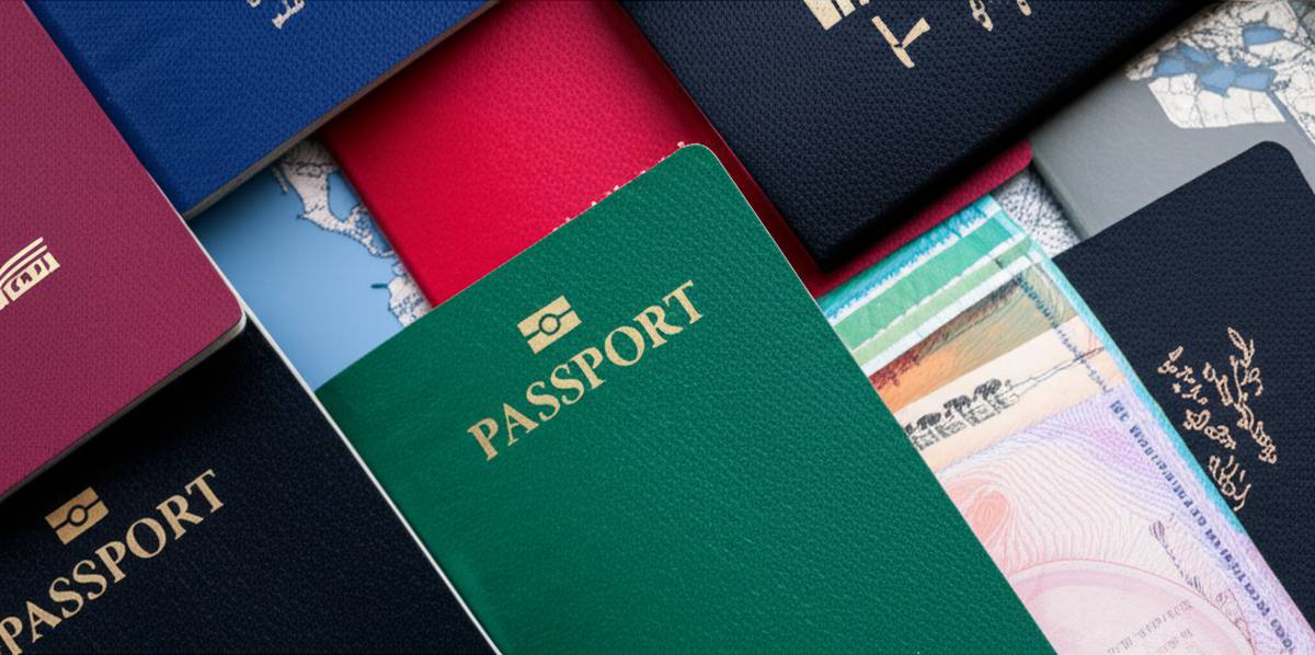 راز تفاوت رنگ جلد گذرنامه ها: دلایل و معنی آن ها
