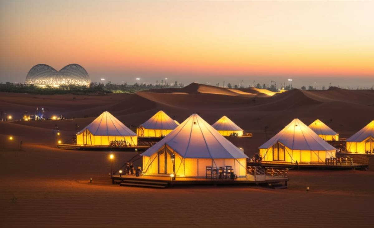 چادرهای لوکس قطر برای جام جهانی 2025 | اقامتی بی نظیر