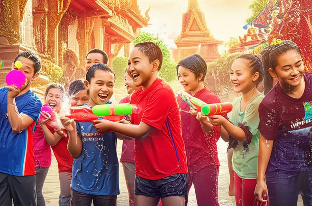 جشن آب تایلند (سونگکران): زمان برگزاری و تاریخ دقیق