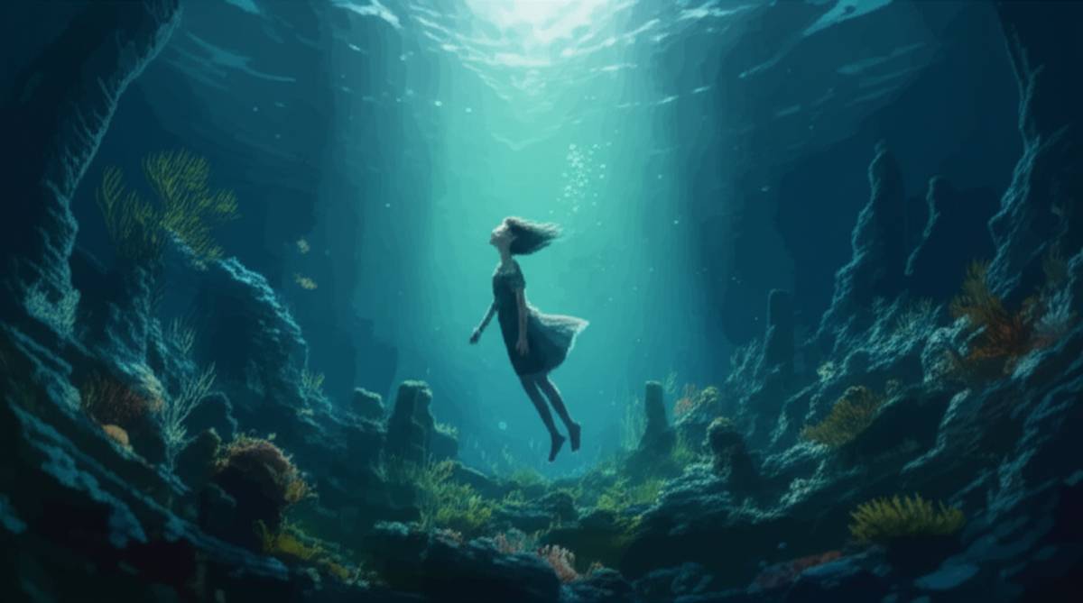 خلاصه کامل کتاب دختری که زیر دریا افتاد | اکسی اوه