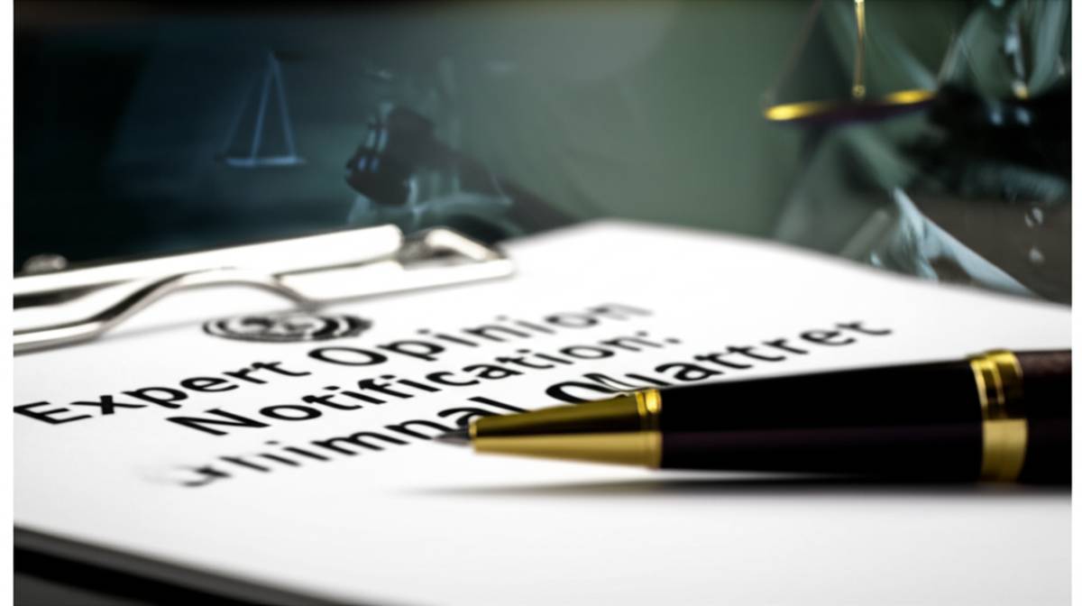 راهنمای کامل ابلاغ نظریه کارشناسی در امور کیفری