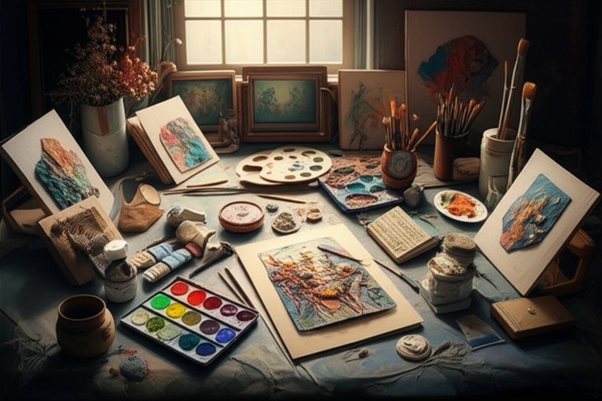 دوره آموزش میکس مدیا | خلق آثار هنری حرفه ای با ترکیب رنگ و متریال