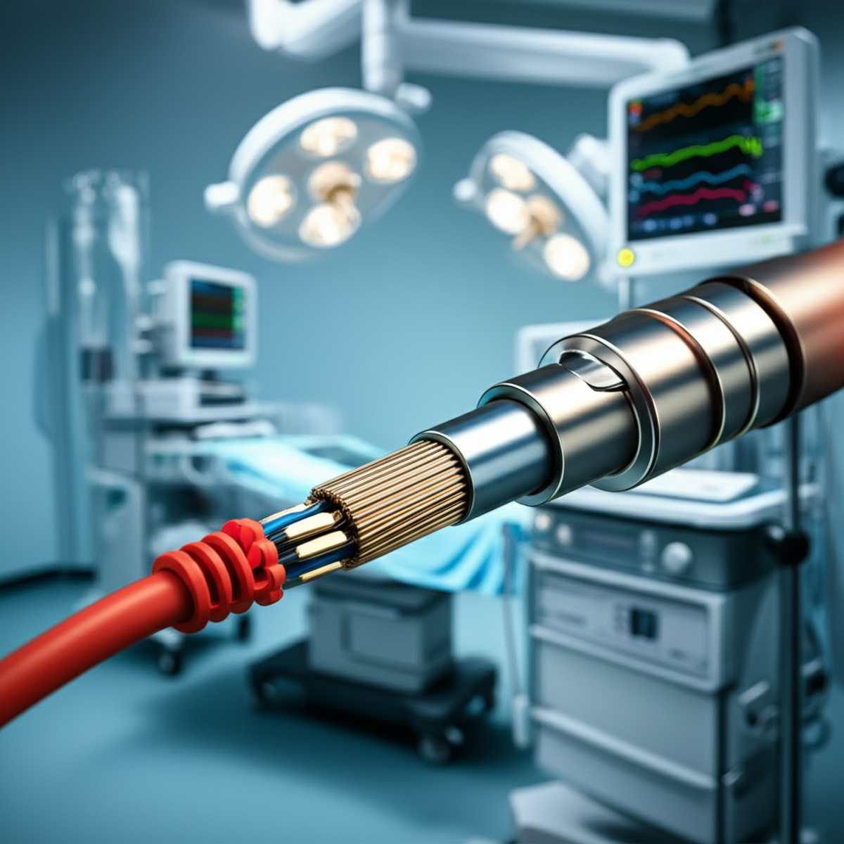 کابل شیلددار ابزار دقیق برای ایمنی دستگاه های پزشکی حیاتی