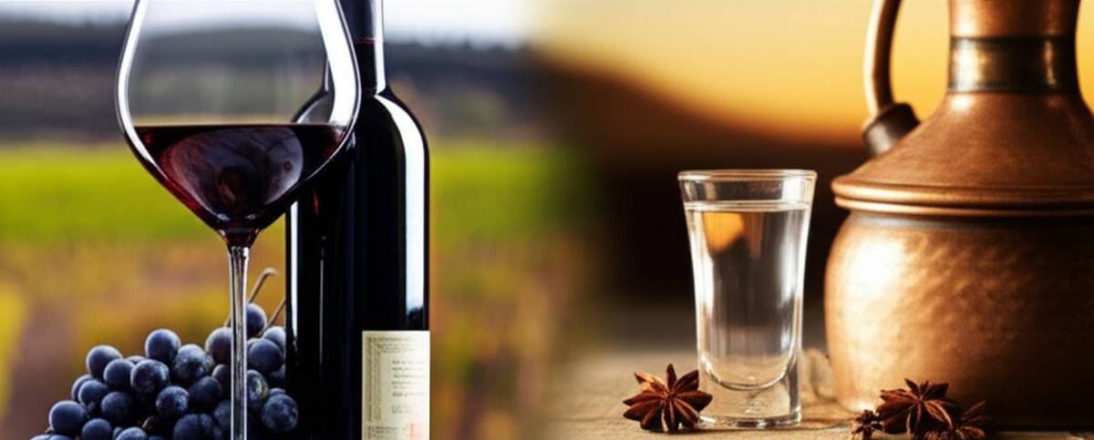 تفاوت شراب با عرق: از تولید تا مصرف (راهنمای جامع)