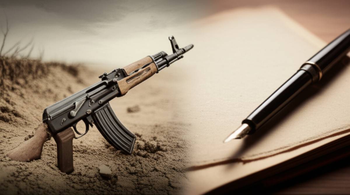 خلاصه کتاب از تفنگ تا قلم (مرتضی غرقی) | دفاع مقدس