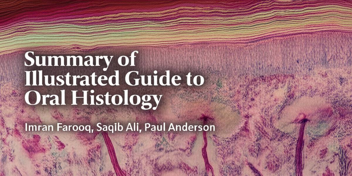 خلاصه کتاب راهنمای مصور بافت شناسی دهان | فاروق، علی و اندرسن